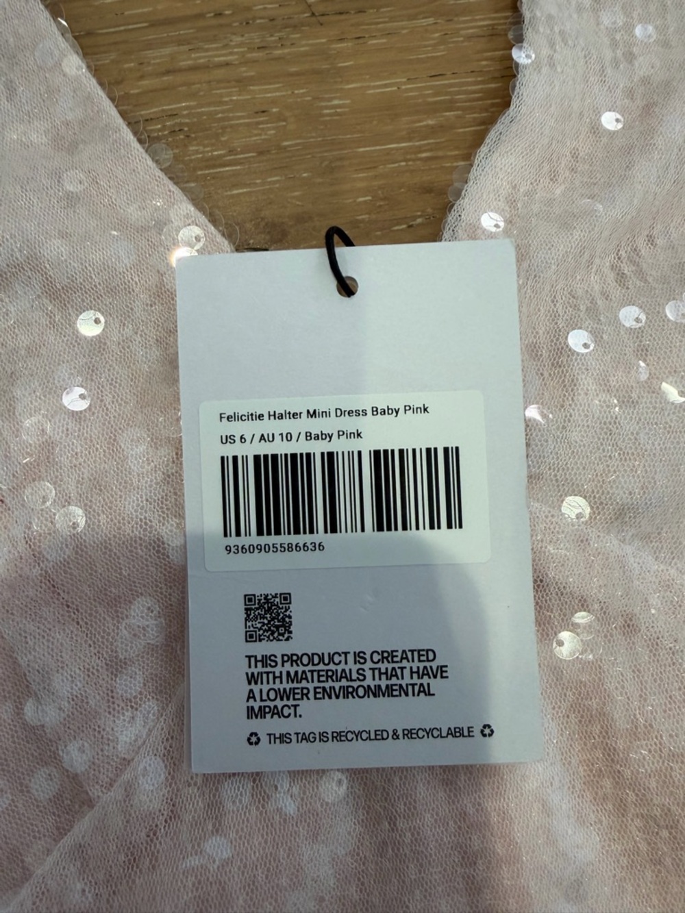 Princess Polly Felicitie Halter Mini Dress - size 6 - Picture 5 of 11